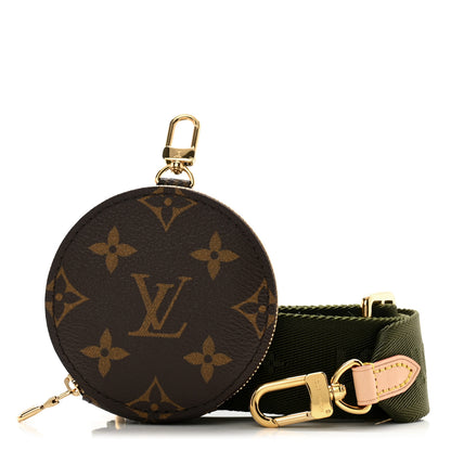 Louis Vuitton Monogram Multi Pochette Accessories Bandouliere Shoulder Strap Kaki 1 of 9