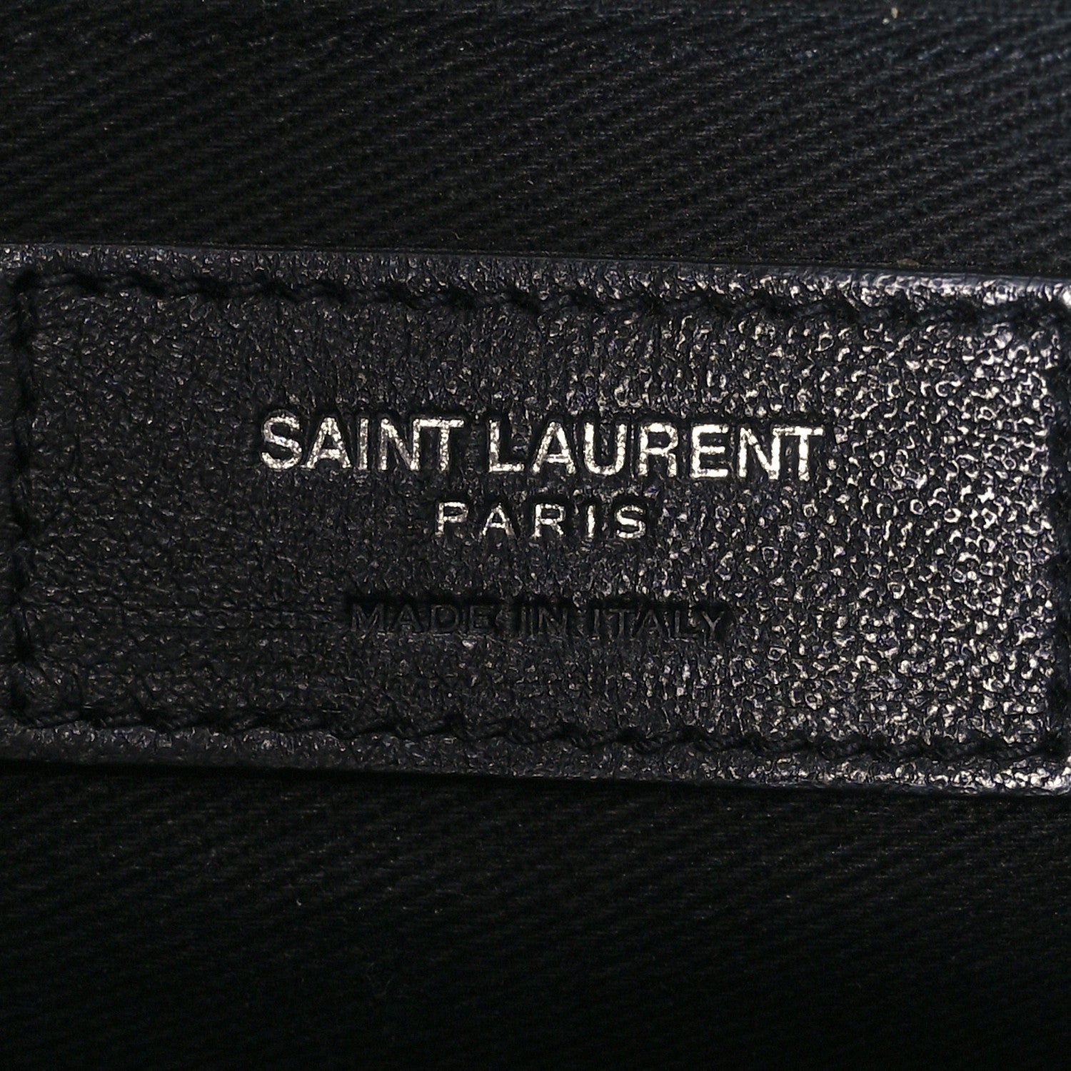 Saint Laurent Grained Calfskin Sac De Jour Souple North South Tote Navy 6 of 11