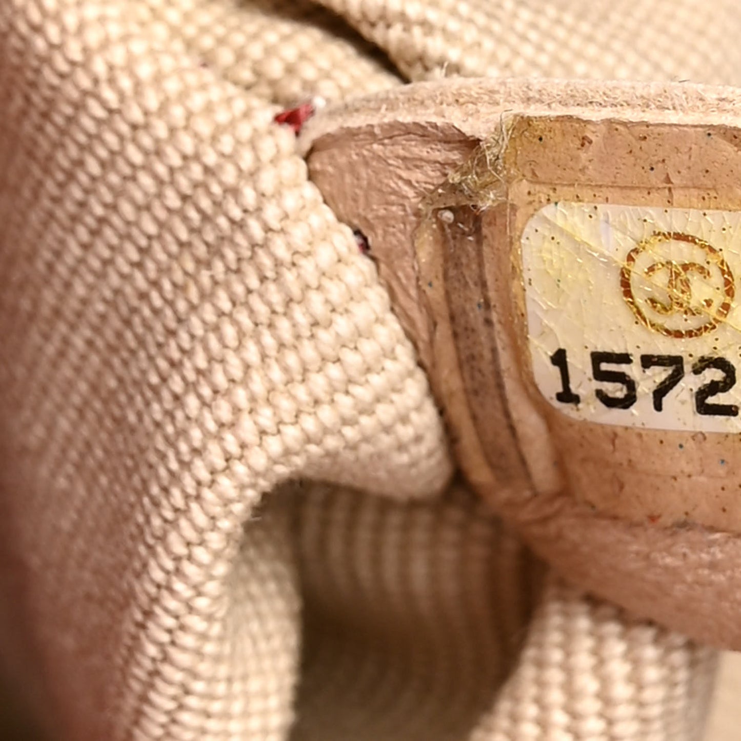 Glazed Crackled Calfskin Small Reissue Tote Red