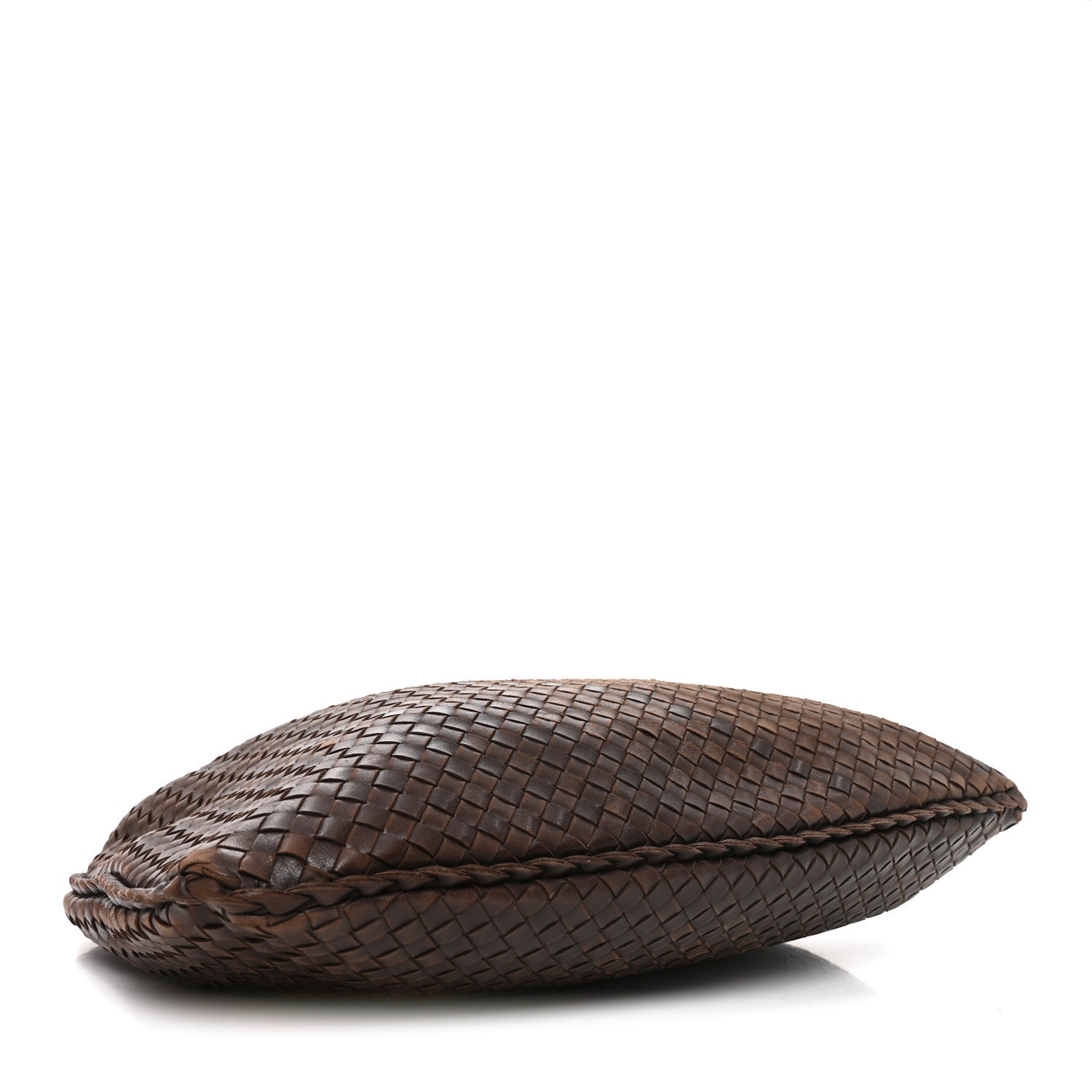 Bottega Veneta Nappa Intrecciato Large Veneta Hobo Ebano 4 of 12