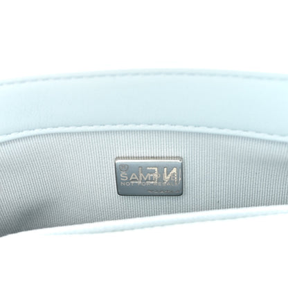 Chanel Lambskin Quilted Mini My Perfect Flap Light Blue 7 of 10