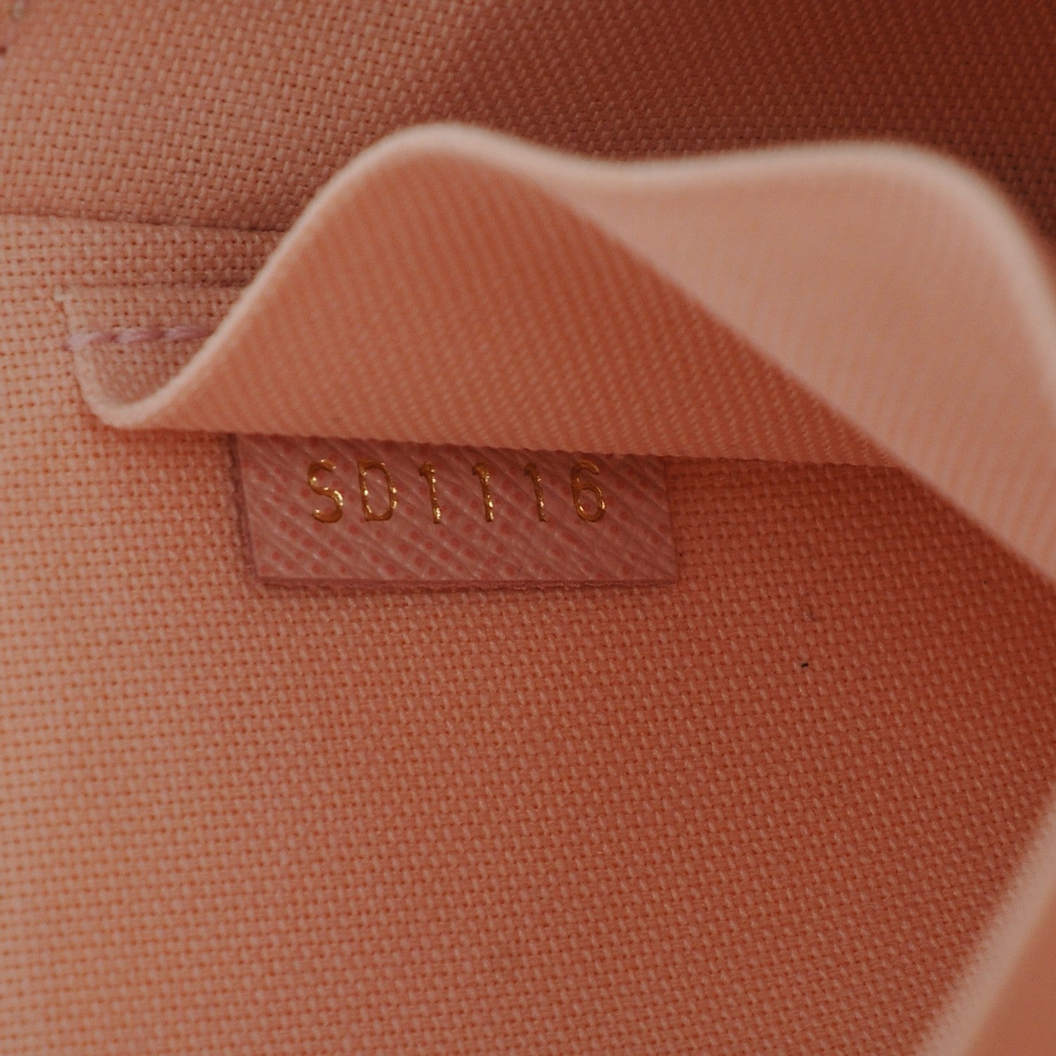 Louis Vuitton Damier Azur Pochette Felicie Chain Wallet Rose Ballerine 7 of 7