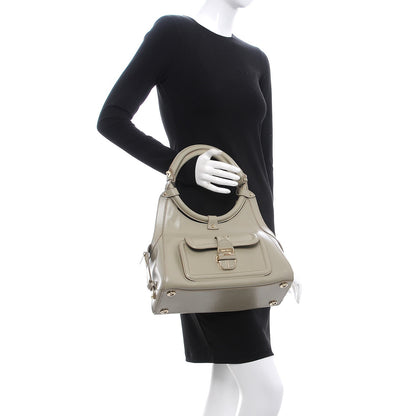 Jimmy Choo Calfskin Tahula Hobo Beige 2 of 9