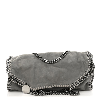 Stella McCartney Shaggy Deer Falabella Fold Over Tote Grey 1 of 9