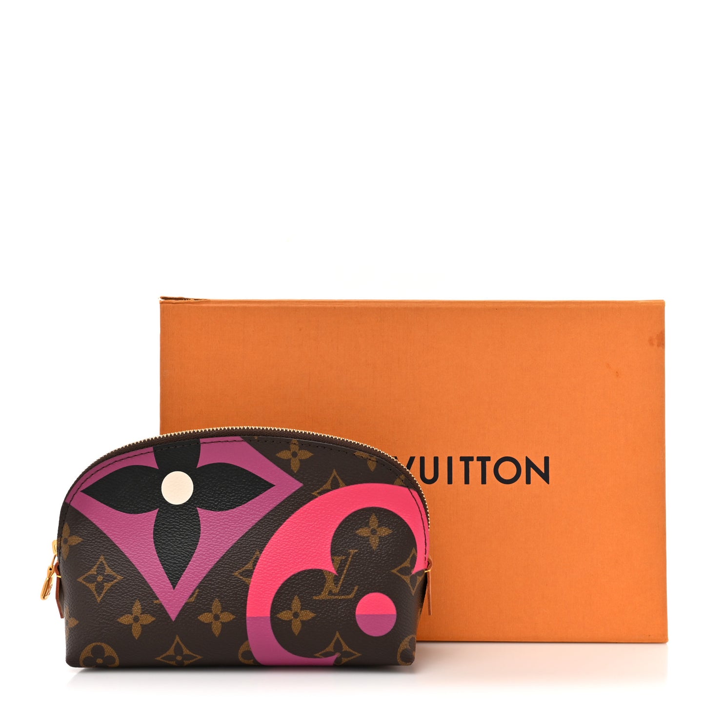 Monogram Game On Cosmetic Pouch