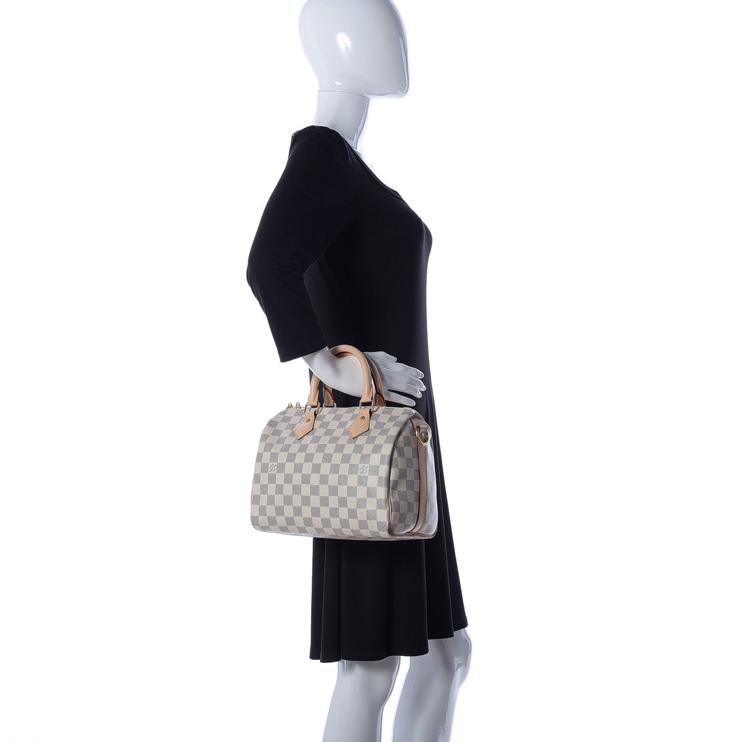 Damier Azur Speedy Bandouliere 25