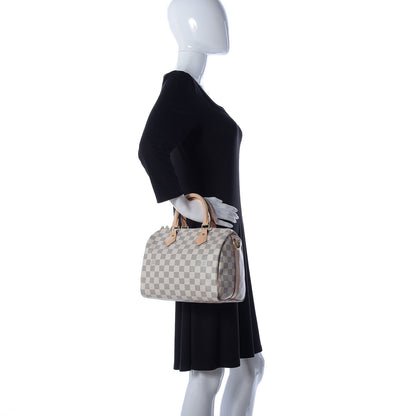 Louis Vuitton Damier Azur Speedy Bandouliere 25 3 of 10