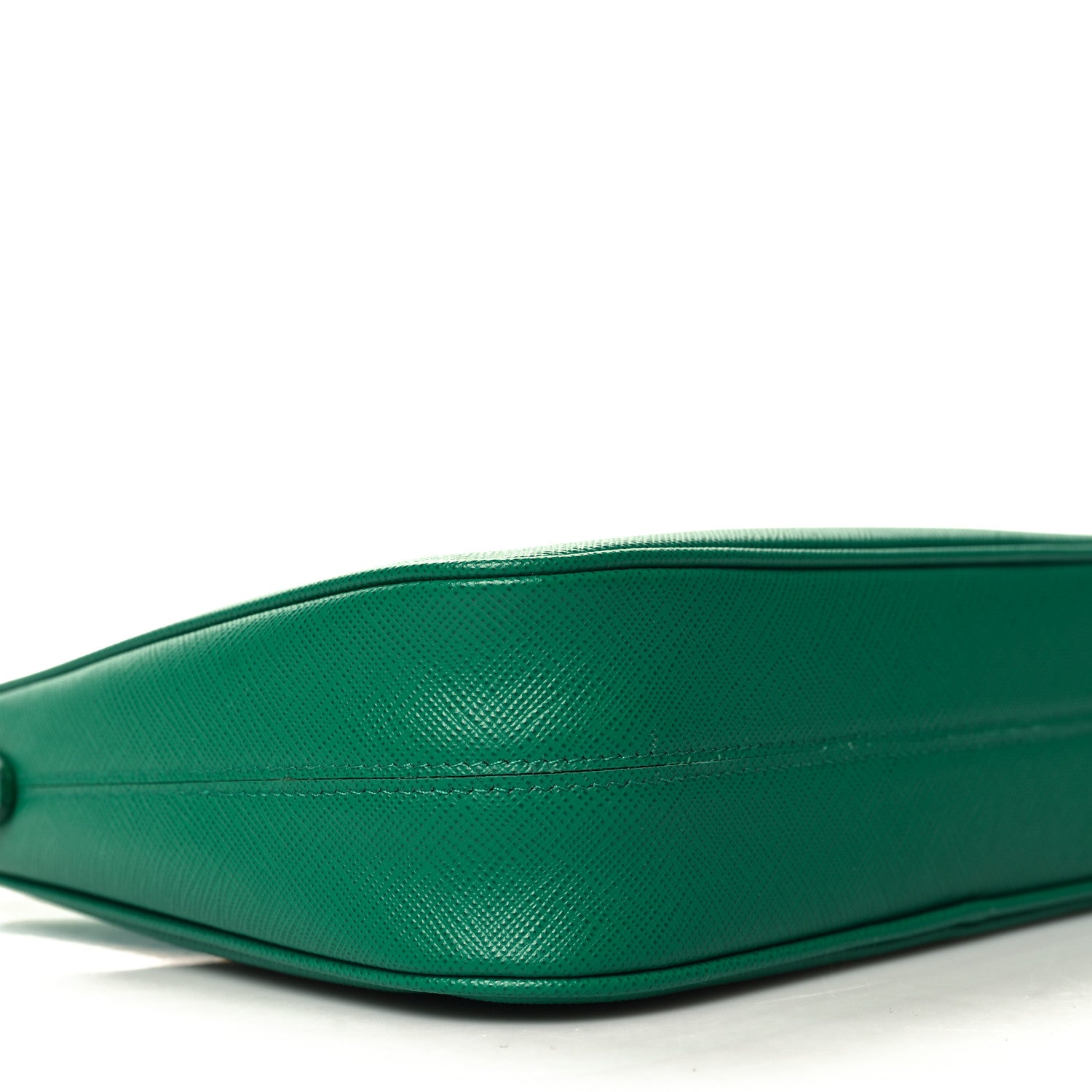 Prada Saffiano Lux Mini Re-Edition Shoulder Bag Mango 8 of 9