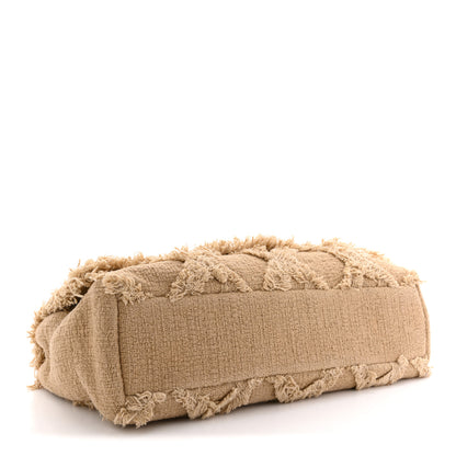 Chanel Tweed Nature Flap Dark Beige 4 of 11