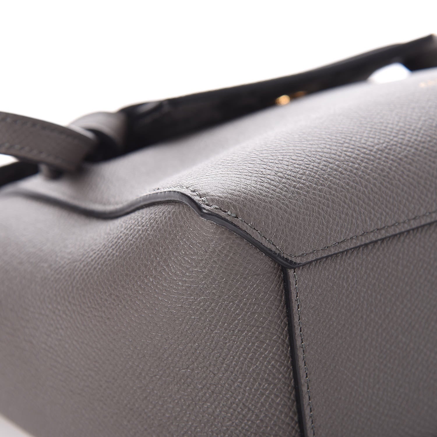 Celine Grained Calfskin Nano Belt Bag Grey 11 of 15