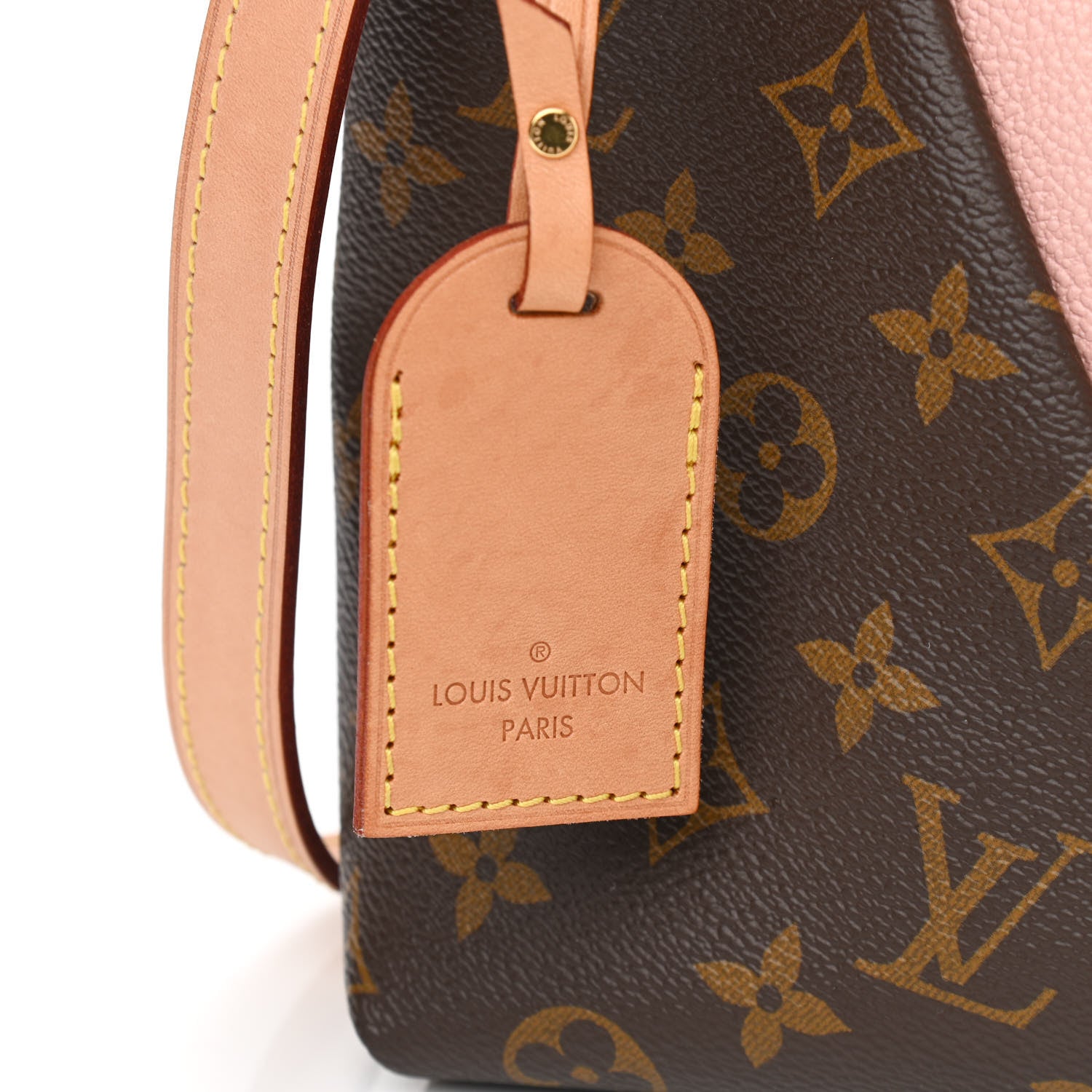 Louis Vuitton Monogram V Tote BB Rose Poudre 11 of 12