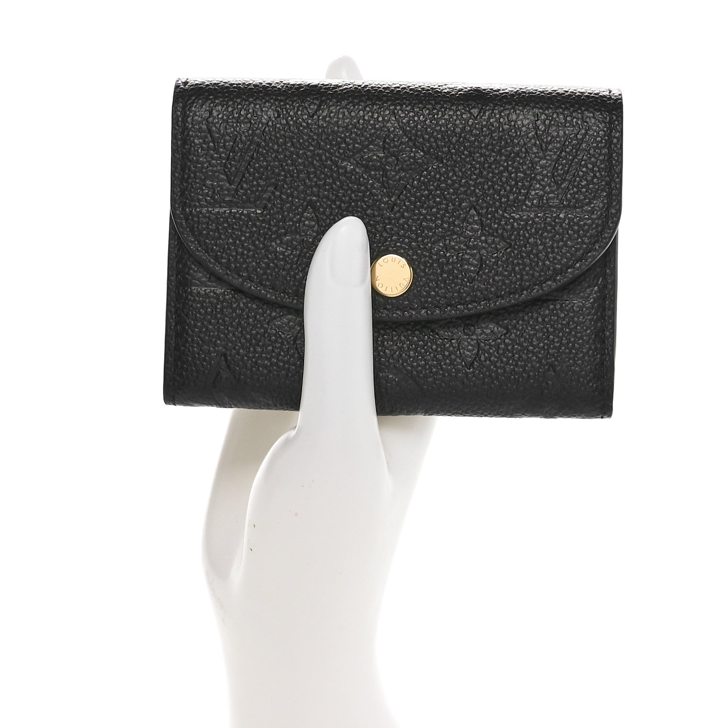 Louis Vuitton Empreinte Rosalie Coin Purse Black 2 of 7