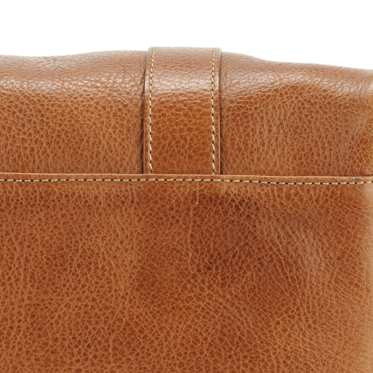 Natural Leather Small Bayswater Oak