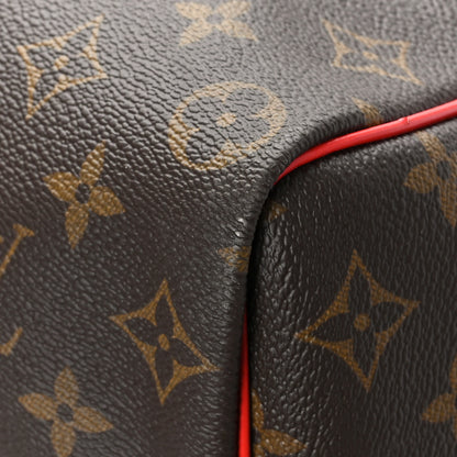 Louis Vuitton Calfskin Monogram Keepall Bandouliere 50 Coquelicot 9 of 12