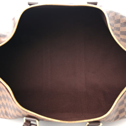 Louis Vuitton Damier Ebene Keepall Bandouliere 55 4 of 9