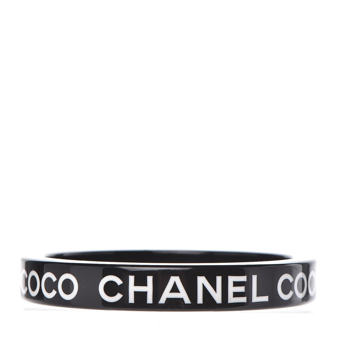 Resin Coco Bangle Black
