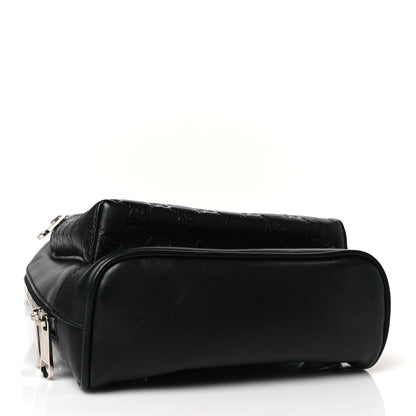 Gucci Guccissima Sling Backpack Black 4 of 9