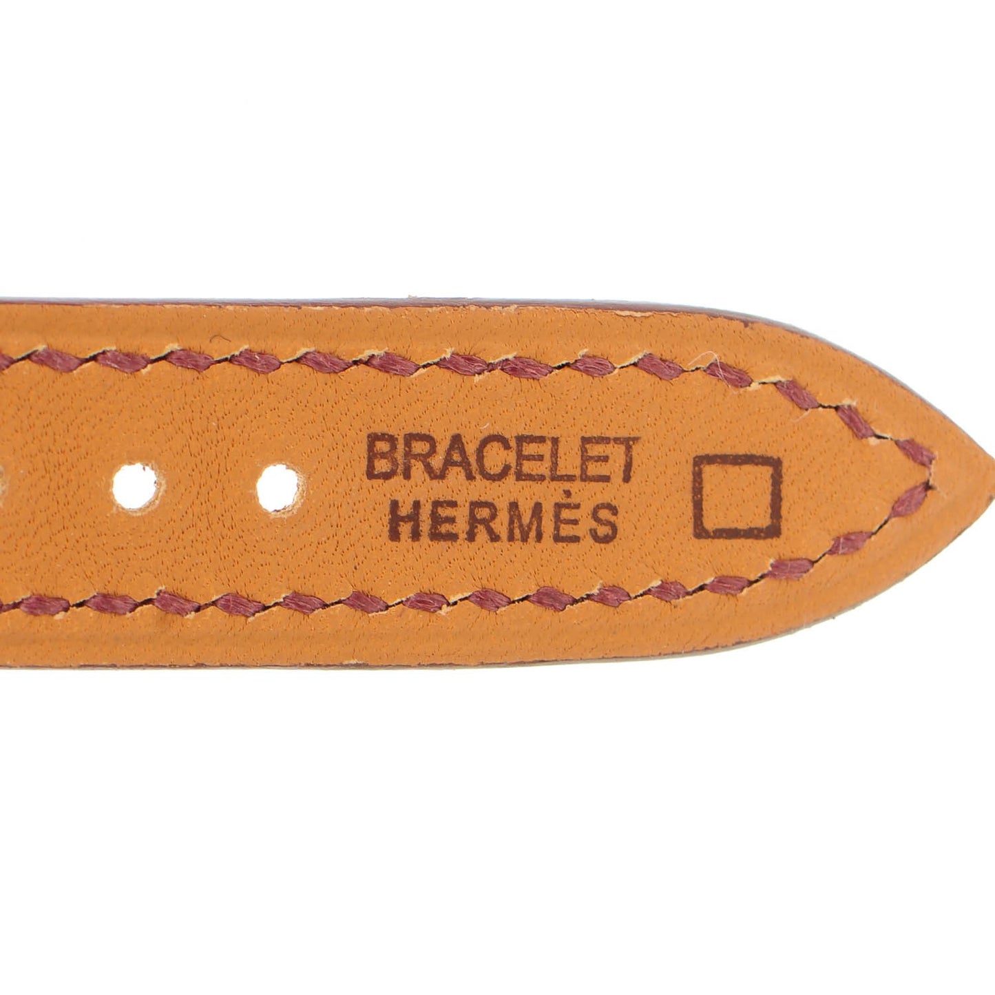 Shiny Alligator Watch Strap Miel