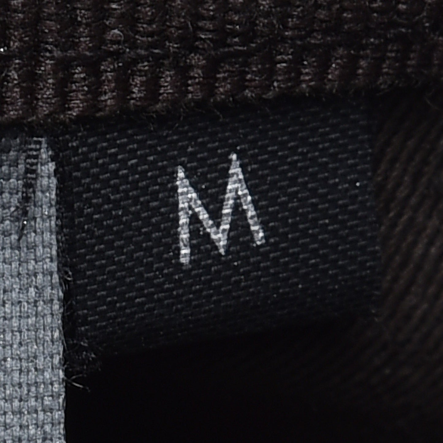 Monogram Hat M Brown