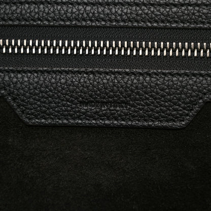 Celine Drummed Calfskin Mini Luggage Black 6 of 13