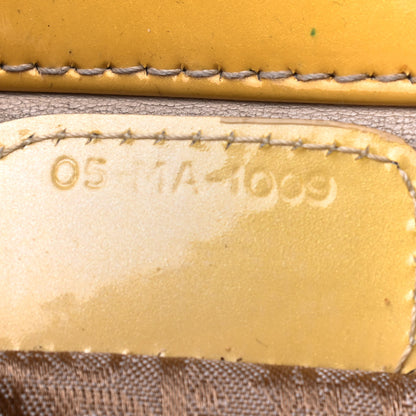 Christian Dior Patent Cannage Large Lady Dior Yellow 7 of 11