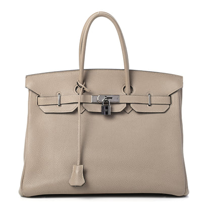 Hermes Togo Birkin 35 Gris Tourterelle 1 of 7