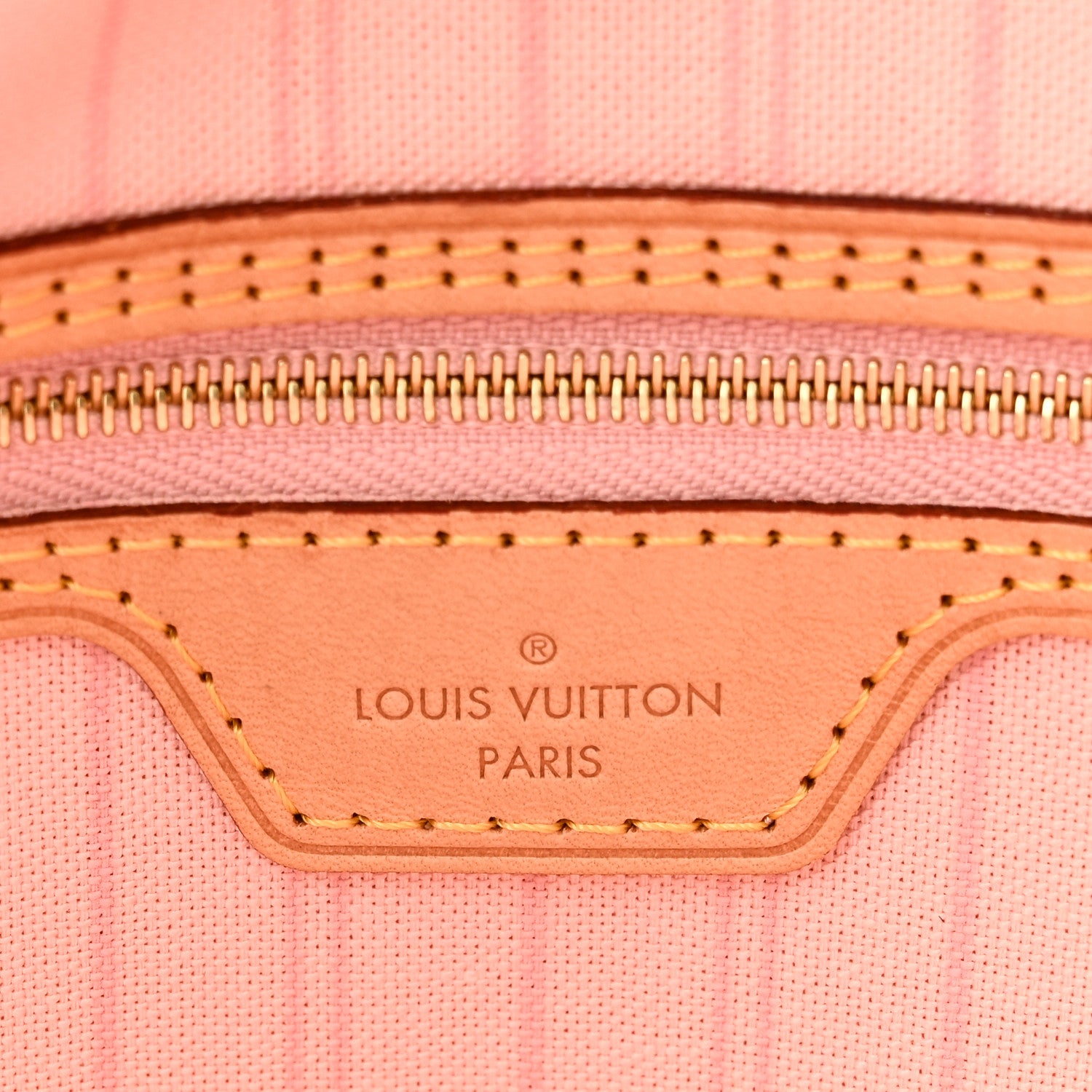 Louis Vuitton Damier Azur Neo Neverfull MM Rose Ballerine 7 of 10