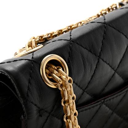 Chanel Aged Calfskin Lucky Charms 2.55 Reissue 224 Flap Black 11 of 11