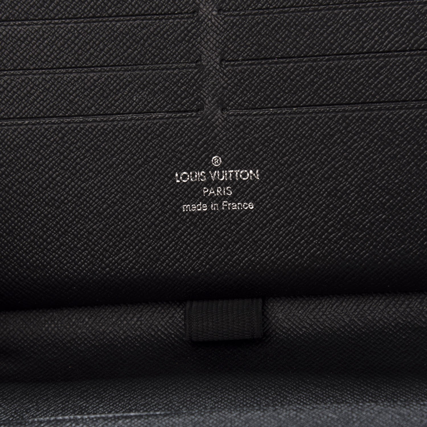 Louis Vuitton Epi Zippy Organizer Wallet Black 8 of 11