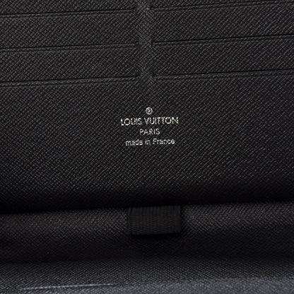 Louis Vuitton Epi Zippy Organizer Wallet Black 8 of 11
