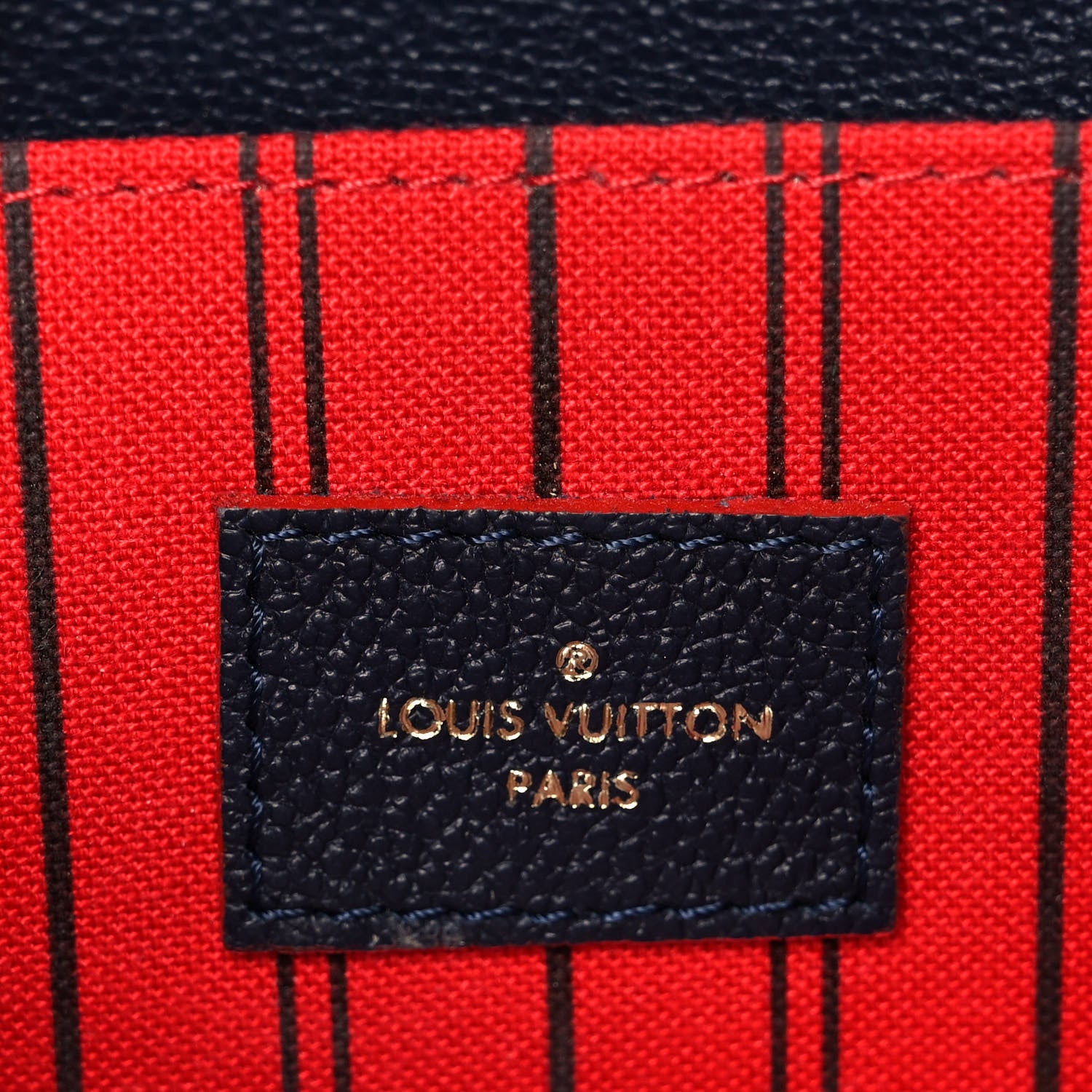 Louis Vuitton Empreinte Pochette Metis Marine Rouge 6 of 8