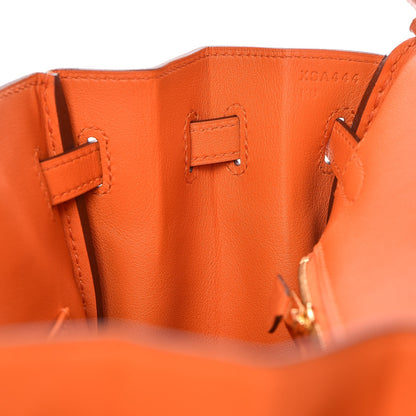 Hermes Swift Birkin 25 Orange 12 of 30
