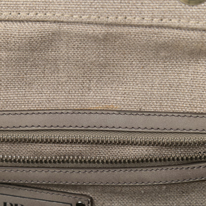 Prada Canvas Mistolino Frame Bag Naturale 21 of 22