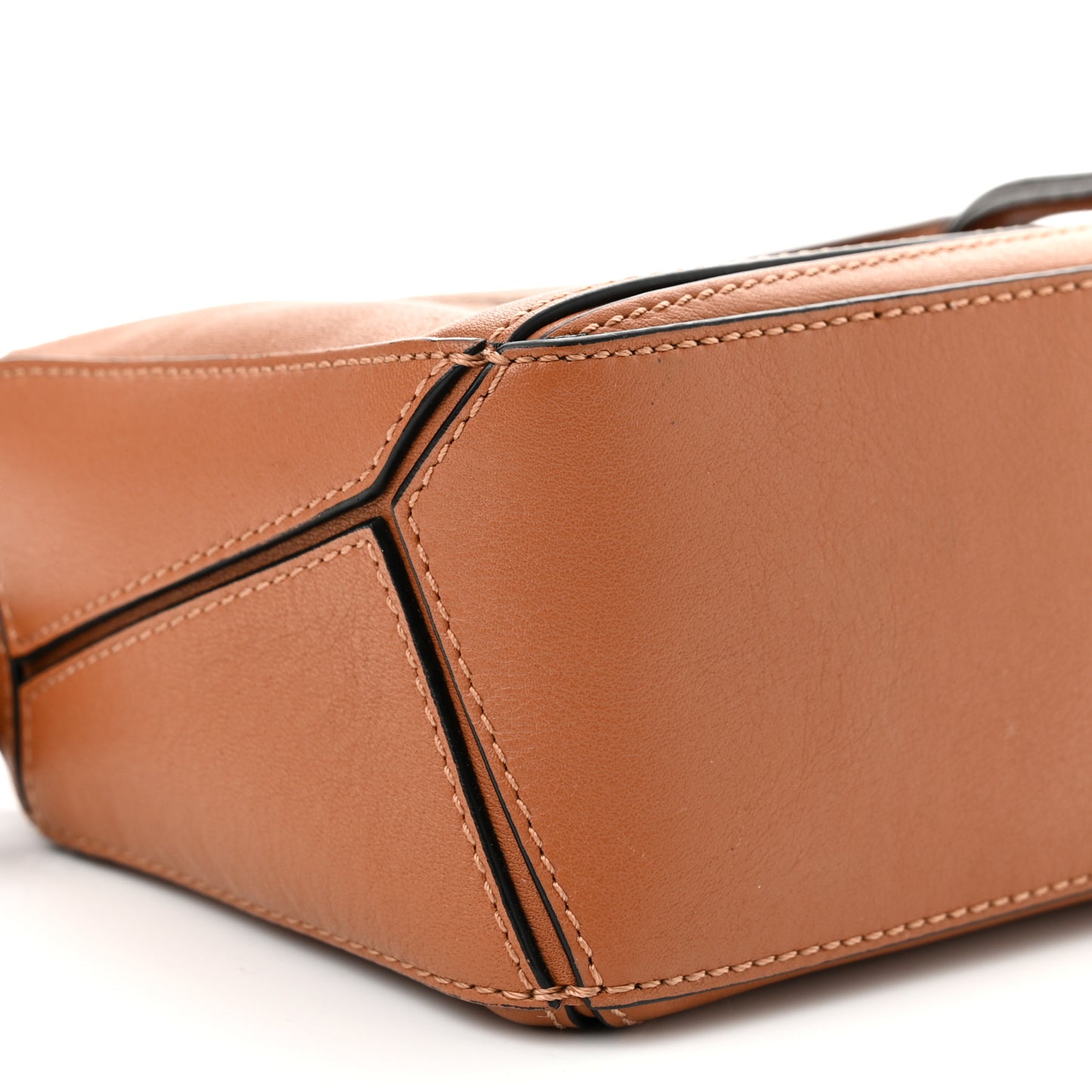 Calfskin Mini Puzzle Bag Tan