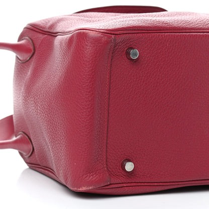 Hermes Taurillon Clemence Lindy 30 Rubis 9 of 10