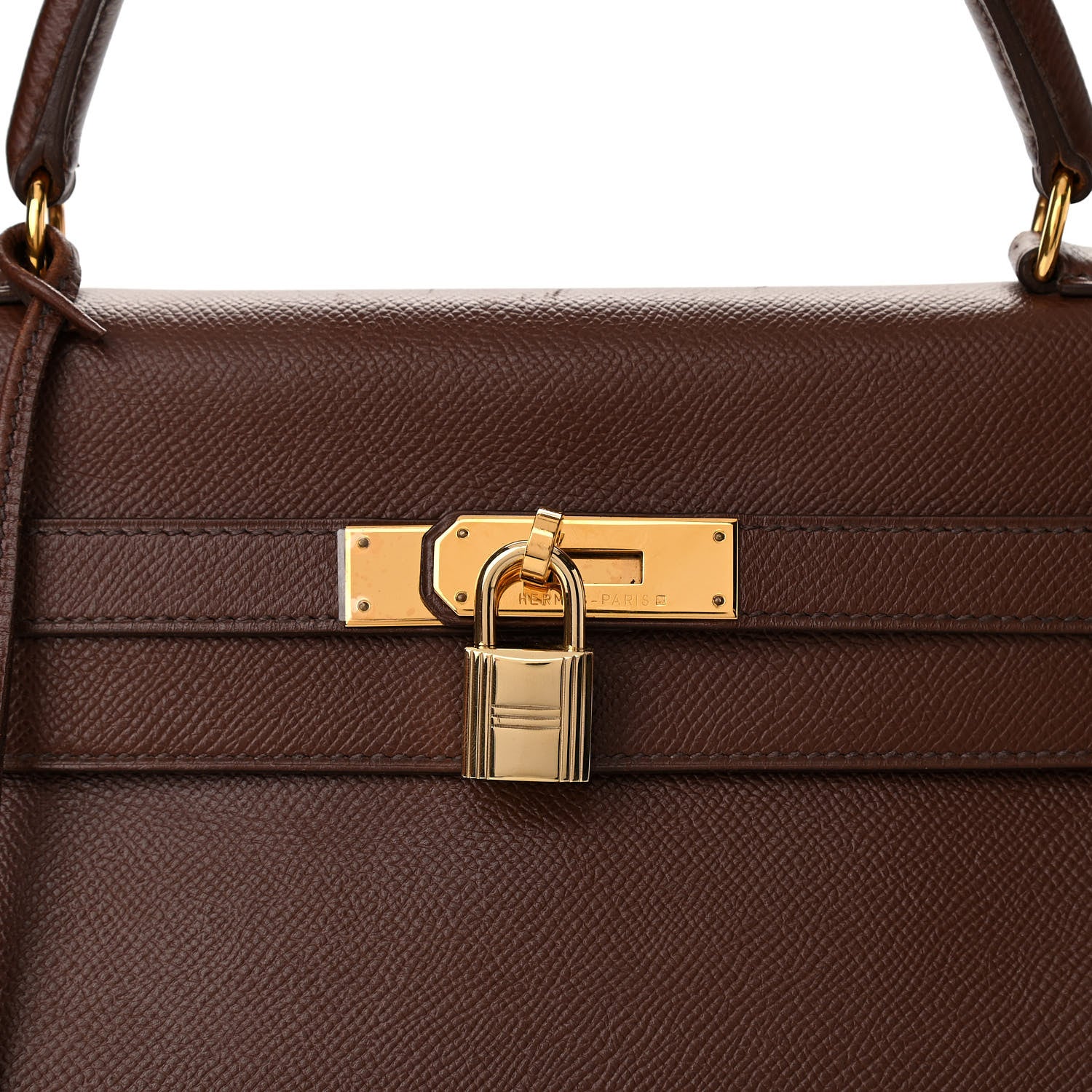 Hermes Courchevel Kelly Retourne 35 Noisette 8 of 13