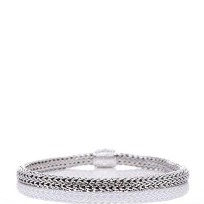 John Hardy Sterling Silver Blue Sapphire 5mm Classic Chain Bracelet 3 of 5
