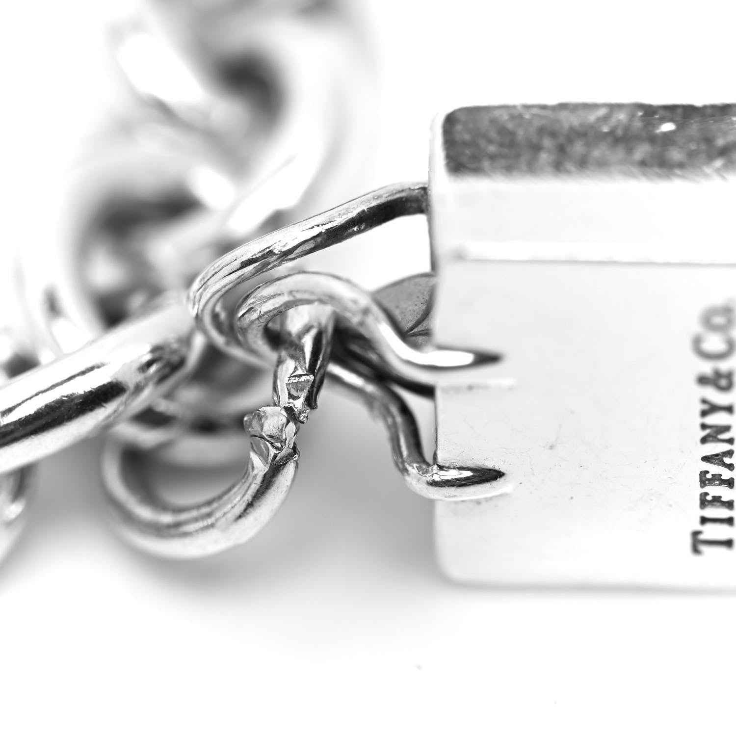 Tiffany Sterling Silver New York Manhattan Charm Bracelet 8 of 8