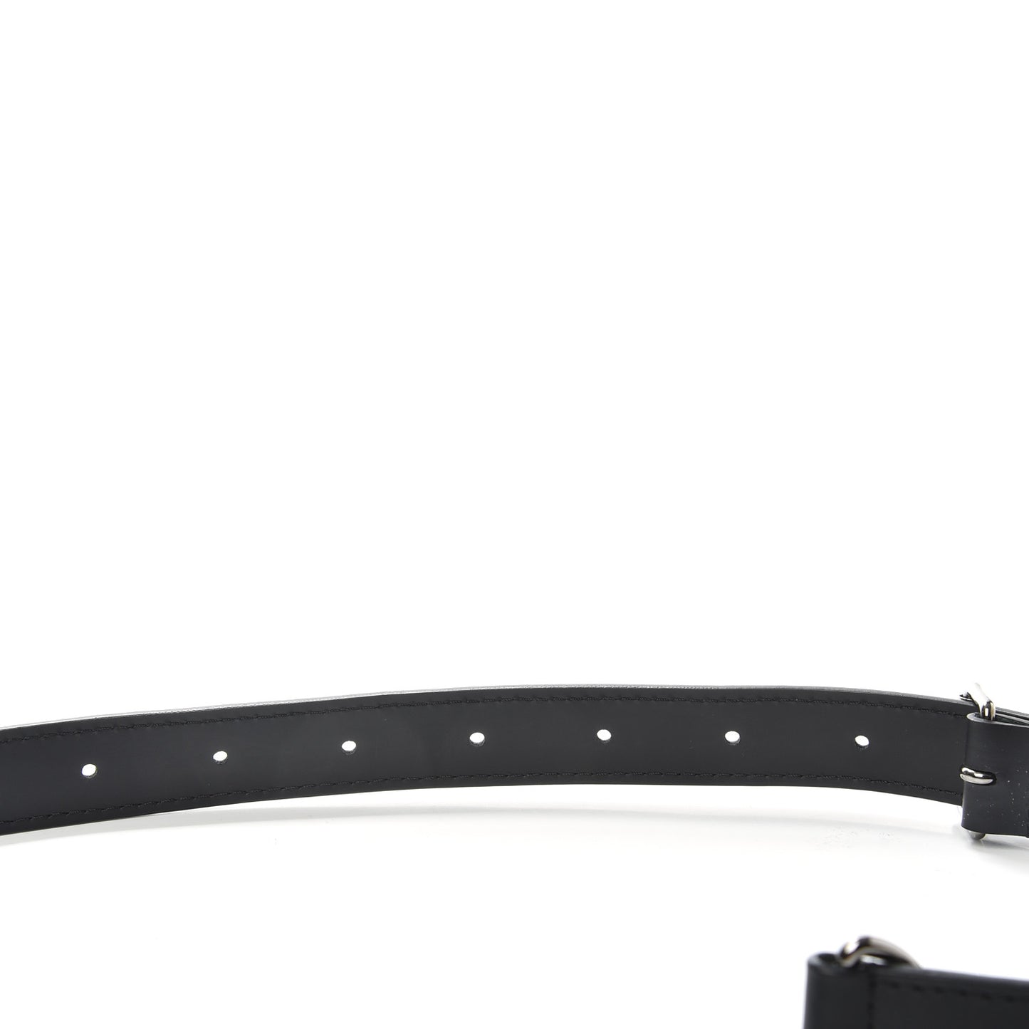Calfskin Adjustable Keepall Bandouliere Shoulder Strap Black