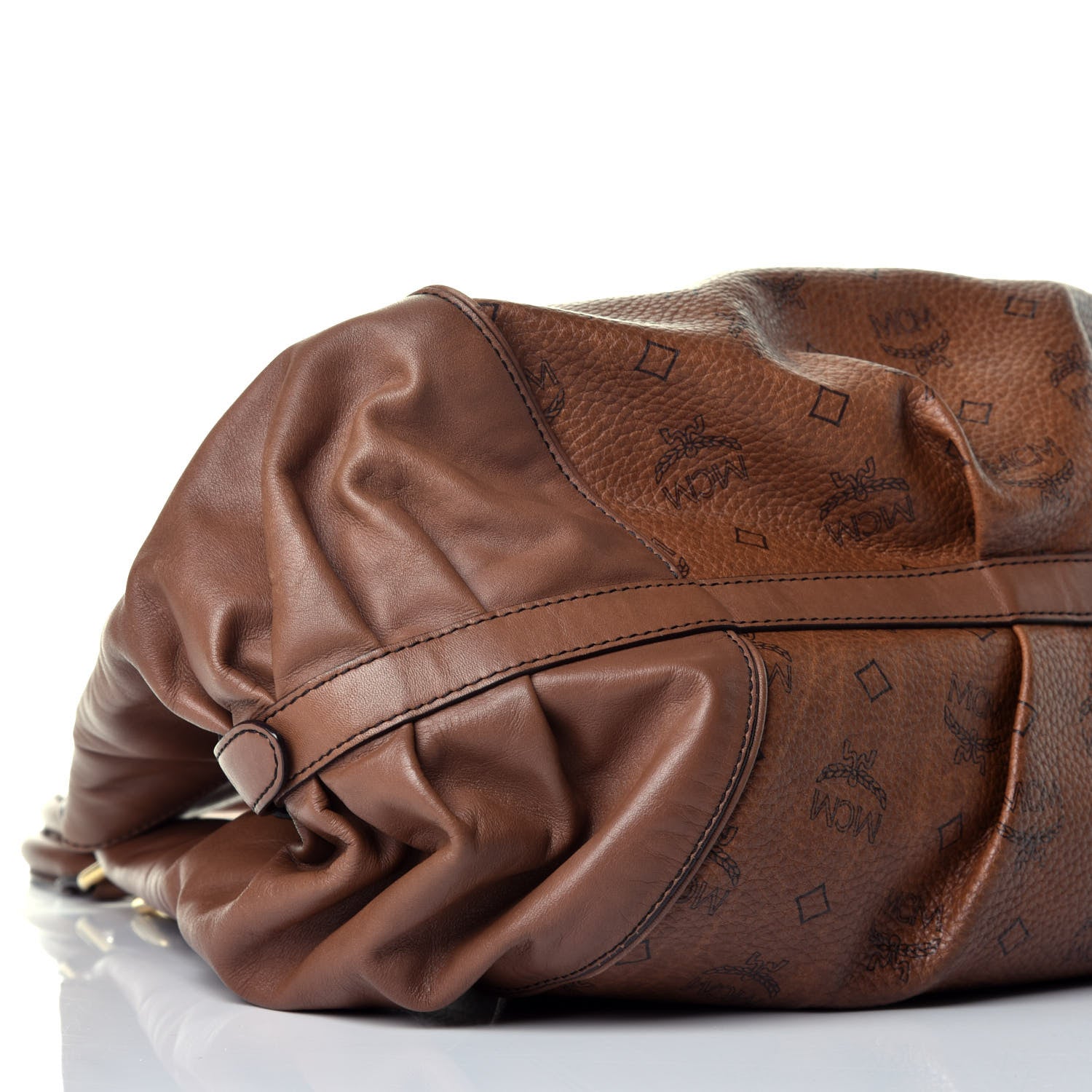 MCM Visetos Shoulder Bag Brown 7 of 8