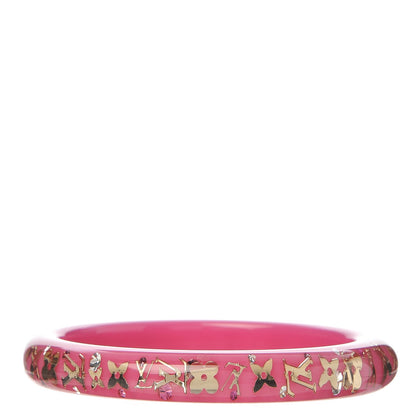Louis Vuitton Resin Swarovski Medium Inclusion Bracelet PM Framboise 1 of 4