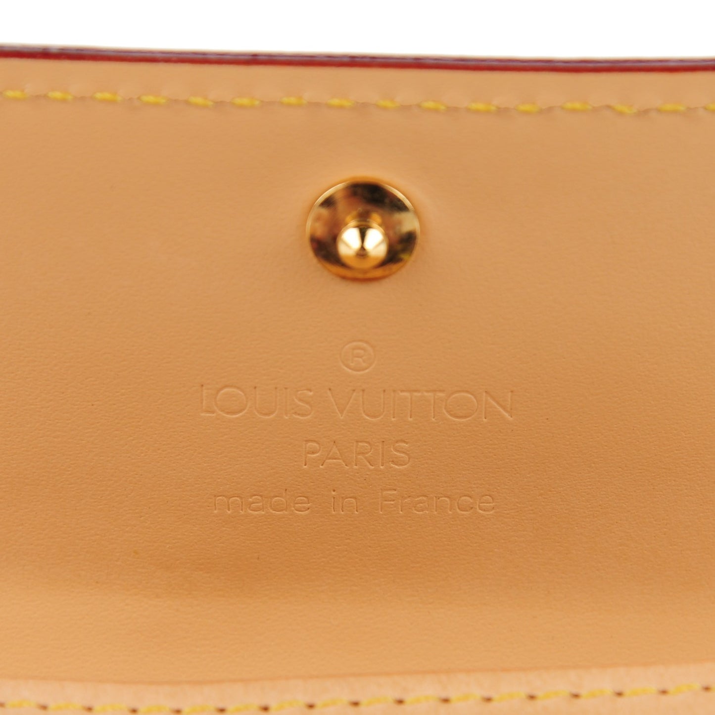 Monogram Multicolor Porte-Monnaie Plat Coin Purse Black