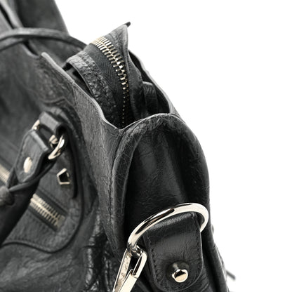 Balenciaga Agneau Classic Silver Hardware City Gris Fossile Anthracite 15 of 15