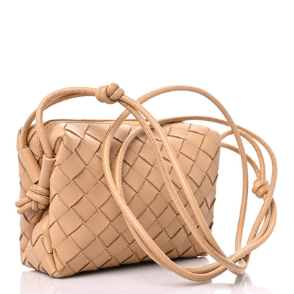 Bottega Veneta Nappa Intrecciato Mini Loop Camera Bag Almond 3 of 8