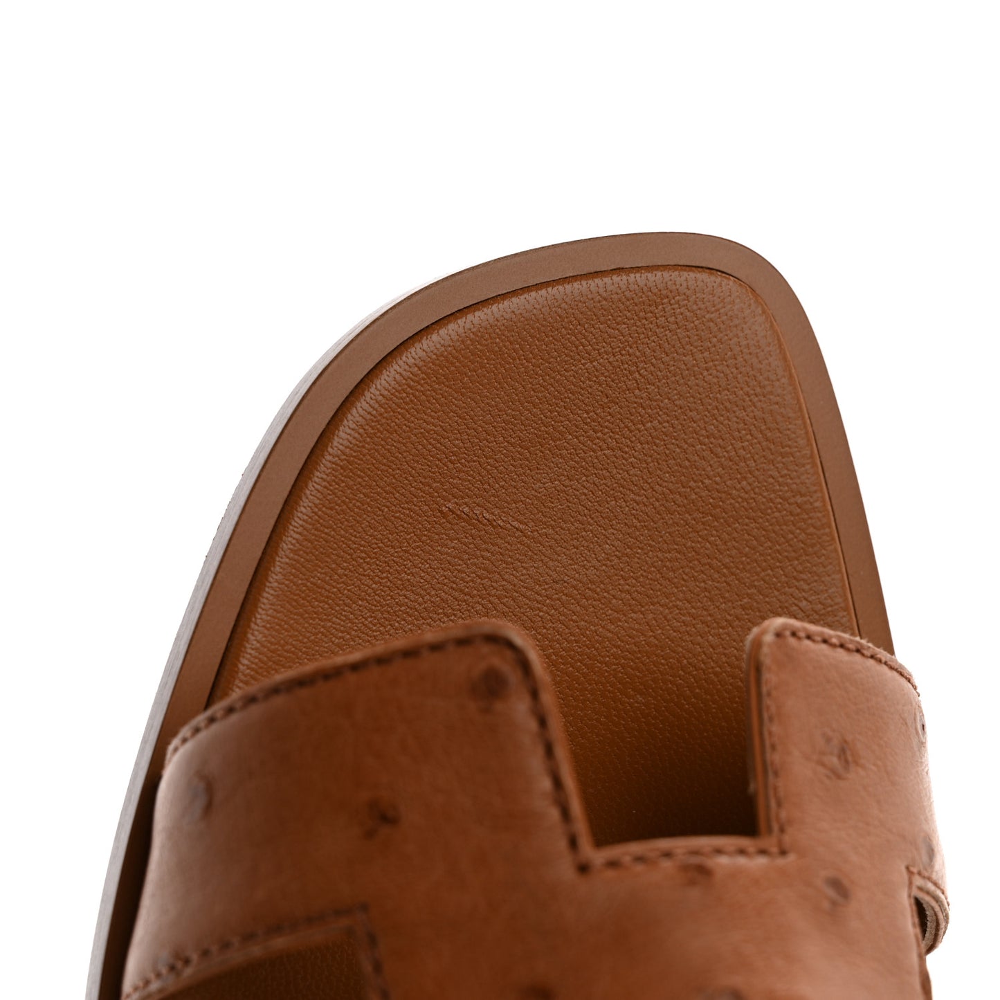 Ostrich Oran Sandals 35 Naturel