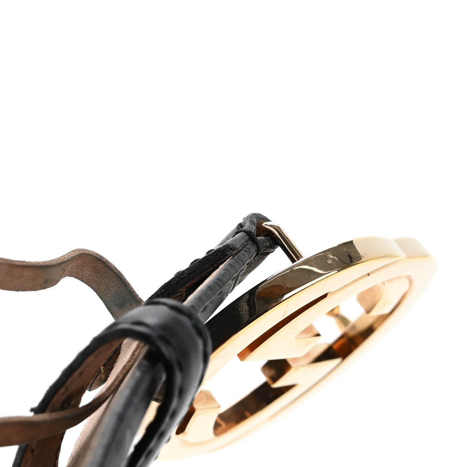 Gucci Guccissima Interlocking G Belt 95 38 Black 9 of 10