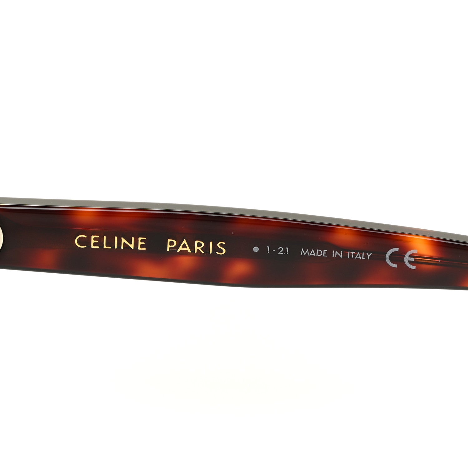 Celine Acetate Cat Eye Sunglasses CL40187I Dark Havana 6 of 7