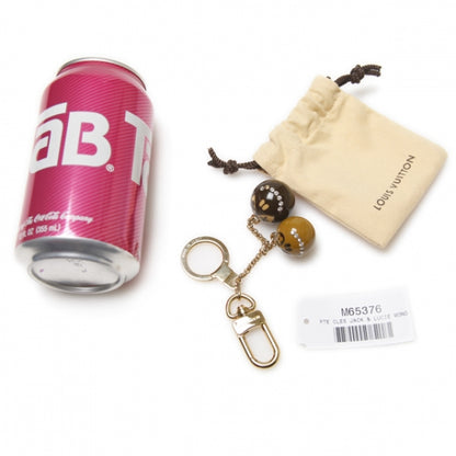 Louis Vuitton Halloween Jack and Lucie Key Cles Brown 2 of 5