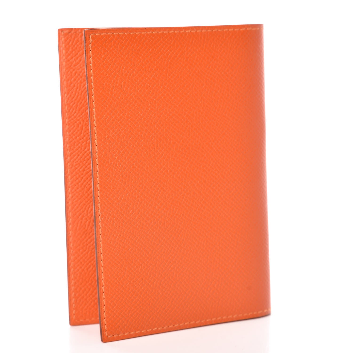 Hermes Epsom MC2 Magellan Passport Holder Orange 3 of 8