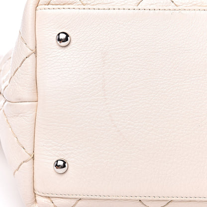Chanel Glazed Calfskin Large On The Road Tote Light Beige 10 of 13